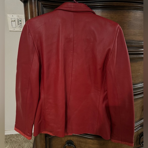 Tams Genuine Leather, Ostrich Leather Jacket. - Picture 5 of 5